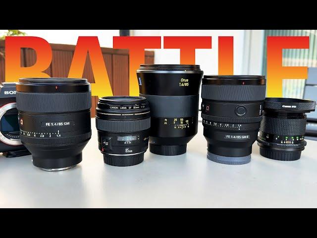 Sony 85mm f/1.4 GM II Battle of the Bokeh Vs. GM & Other Bokehlicious 85mm Lenses