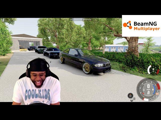 SWERVING THROUGH TRAFFIC IN BEAMNG.DRIVE FOR ONE HOUR
