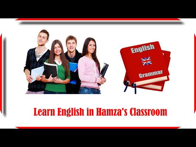 Learn English Hamza Classroom Live Broadcast