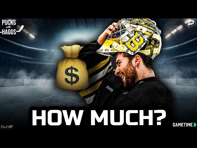 How much will the Bruins pay Jeremy Swayman? | Pucks with Haggs