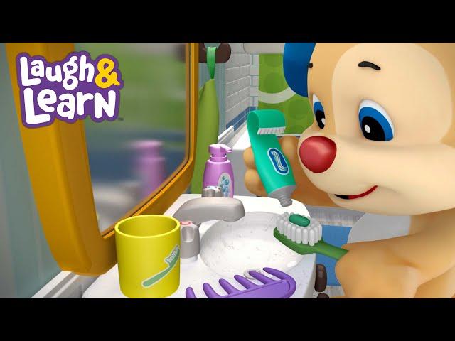 Laugh & Learn™ Getting Ready Each Day with Puppy & Monkey | Fisher-Price