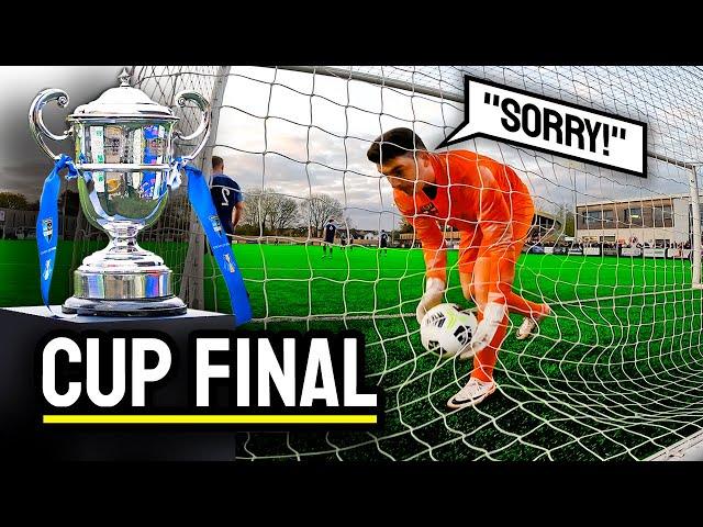 I made a FREAK MISTAKE in a CUP FINAL as a Goalkeeper