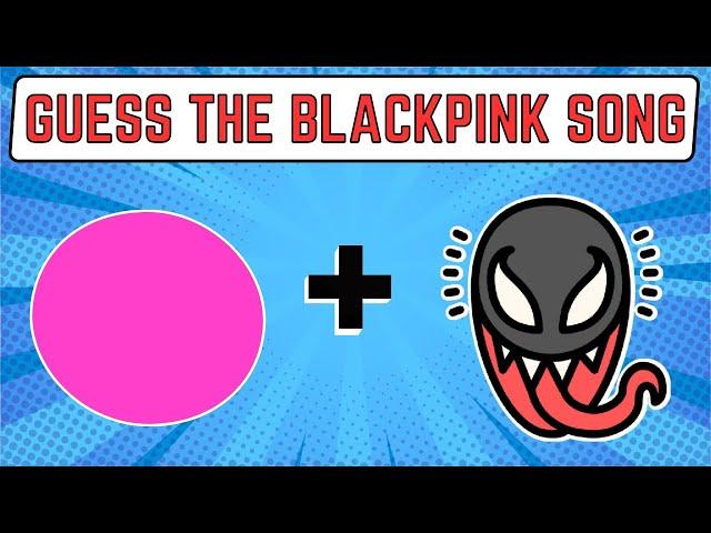 Guess the Blackpink Song by Emoji  | Emoji Quiz | Kpop Quiz