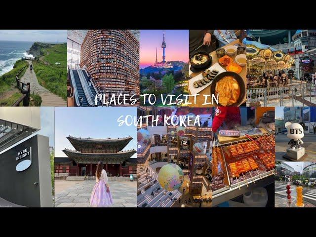 Places to visit in south koreaʕ •́؈•̀)