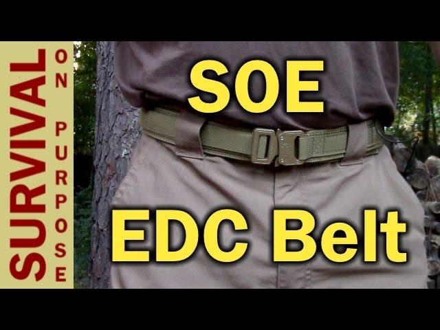 SOE (Special Operations Equipment) EDC Belt Review