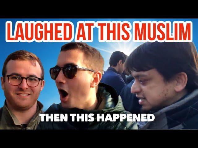 They Laughed at this Muslim! Mansur Vs Atheist/Agnostic (Speakers Corner)