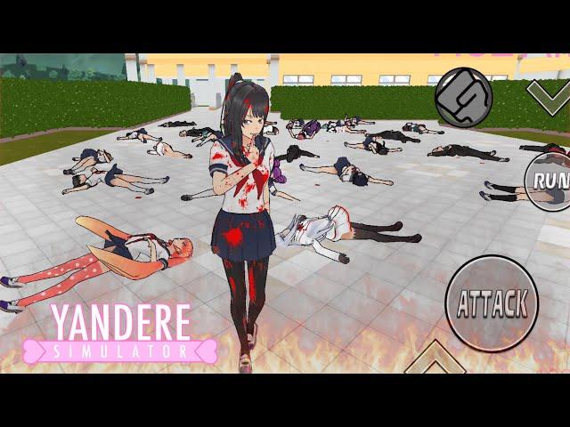 Killing Everyone in Yandere Chan Simulator 1.2 | Yandere Simulator Fan Game