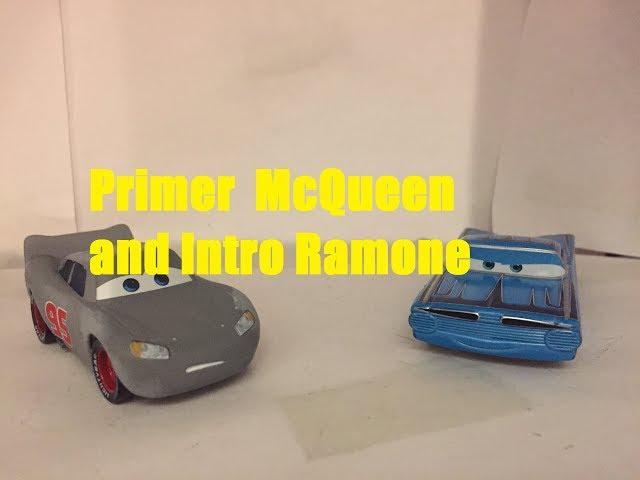 Mattel Pixar Cars 2018 Radiator Springs Classics Primer McQueen and Intro Ramone