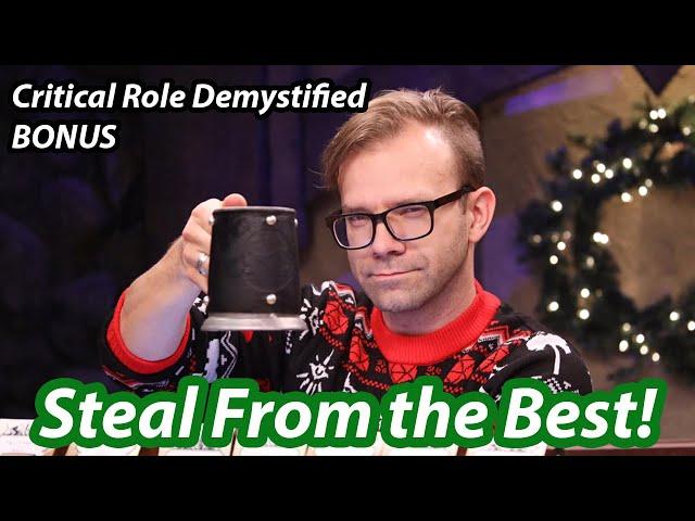 Liam O'Brien's Legally-Distinct Christmas Adventure! | Critical Role Demystified BONUS