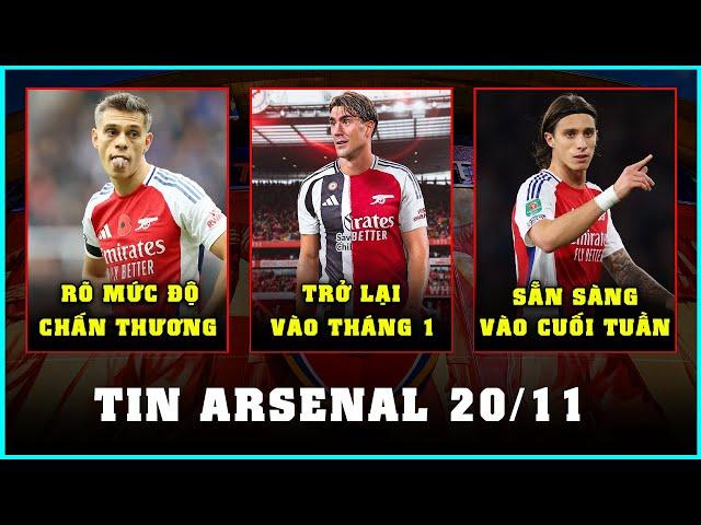 TIN ARSENAL 20/11: 3 TRỤ CỘT TRỞ LẠI TRƯỚC NOTTINGHAM, VẪN QUAN TÂM VLAHOVIC