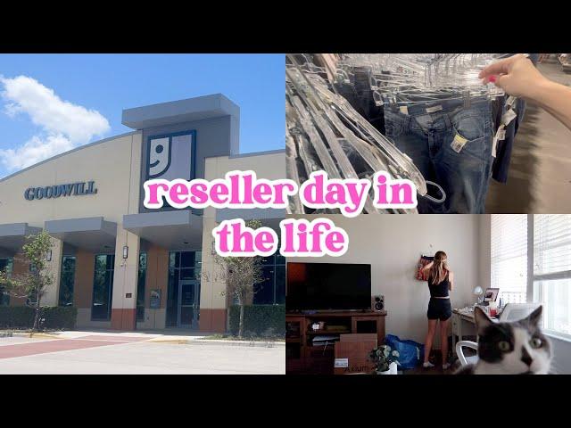 Day in the Life of a Full Time Reseller | Thrifting