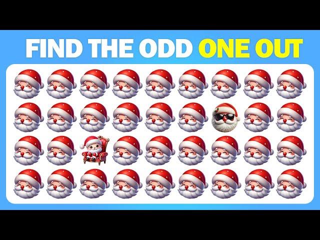 Find the Odd One Out: Christmas Edition  | Ultimate Holiday Challenge!