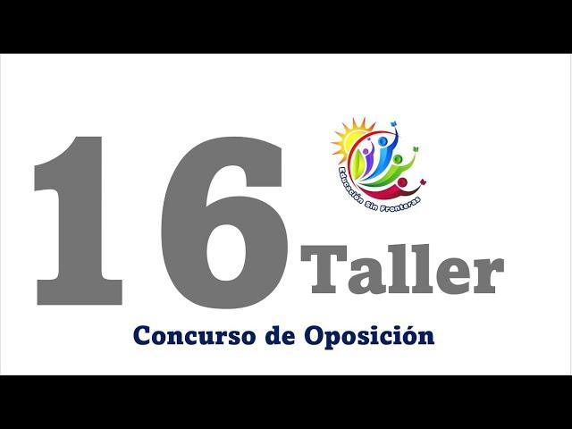 Taller No 16 / Concurso de Oposición Docente / Secuencias Graficas