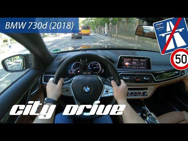BMW 730d (2018) - POV City Drive