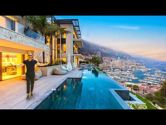 INSIDE A $34 Million Villa With The Best View Of Monaco | Tour of Villa La Falaise