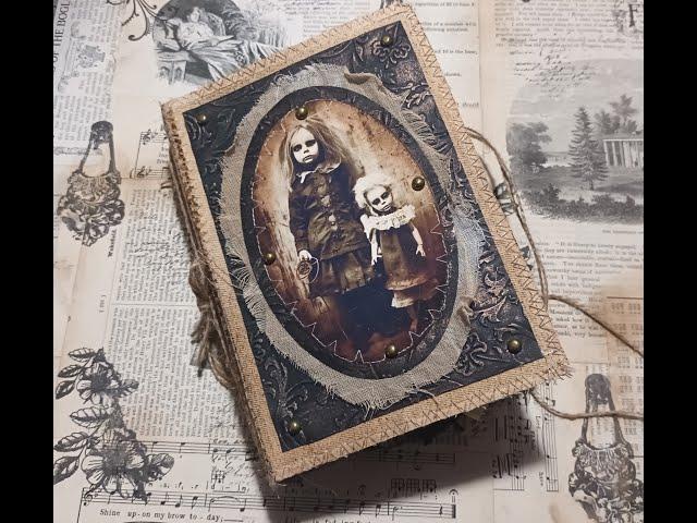 Gothic themed Junk Journal - #junkjournal #journaling