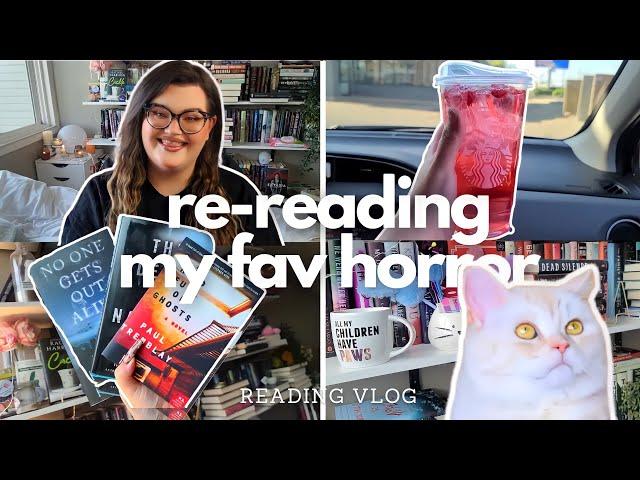 re-reading my favorite horror books - I got NEW OPINIONS! reading vlog