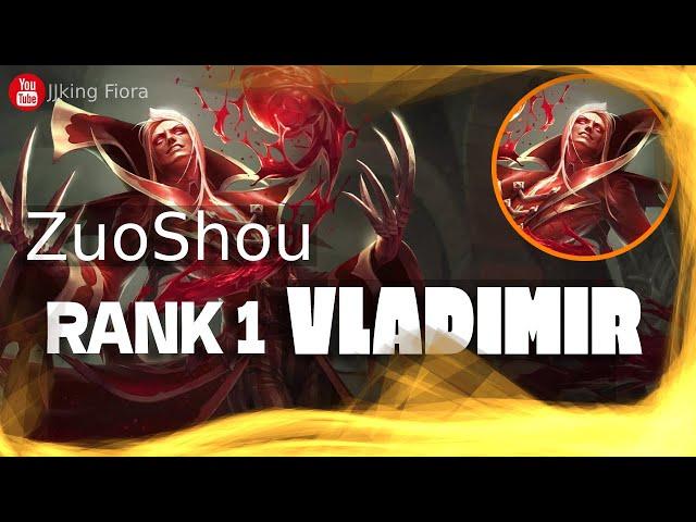  ZuoShou Vladimir vs Yone - ZuoShou Rank 1 Vladimir Guide