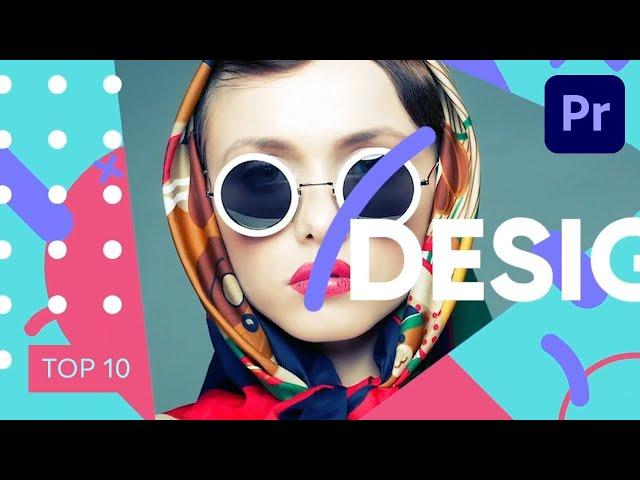 10 Top Premiere Pro Titles Templates