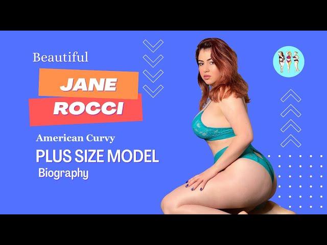 Beautiful American Curvy Jane Rocci - Plus Size Model Biography | Instagram Celebrity