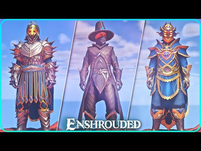 Enshrouded - All 39 Armor Sets Showcase