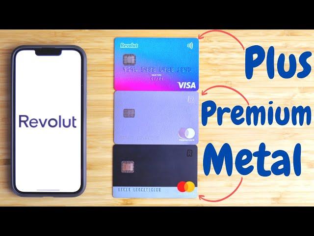 Revolut Premium vs Metal vs Plus - Which One to Choose?