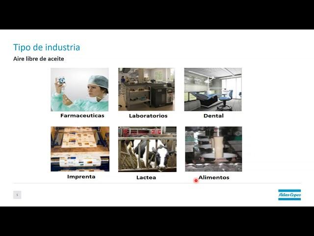 Sesión Atlas Copco | Tecnología libre de aceite y aplicaciones