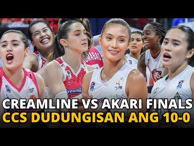 Creamline for 9th PVL CHAMPIONSHIP! Akari MAKAPALAG kaya?Cignal PLDT HEARTACHE, Battle for  Bronze!