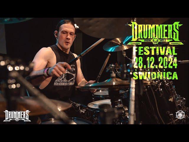 DRUMMERS FROM HELL Fest 2024. Kerim „Krimh” Lechner-The Last Of Its Kind. Live in Poland (Drum Cam)