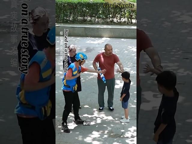 small moments, big lessons: teaching kindness in the park #kindness #respect #empathy #fyp #shorts