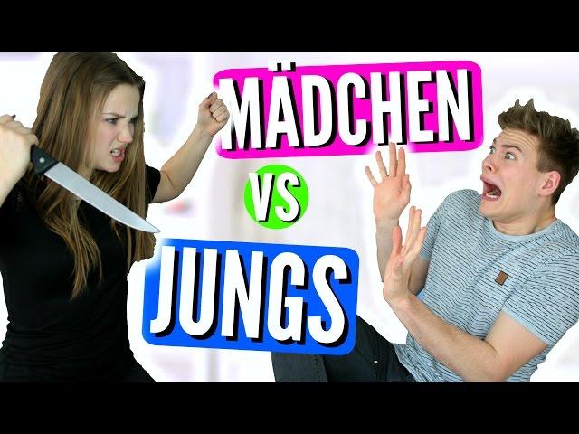 MÄDCHEN VS JUNGS mit Joeys Jungle | Julia Beautx