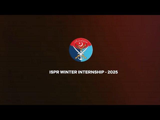 ISPR Winter Internship - 2025 | ISPR