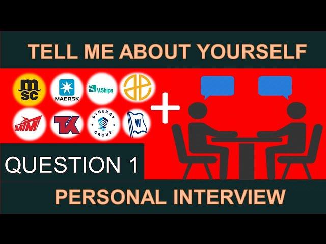 Tell Me About Yourself || Sample Answer || Personal Interview Question 1 || M. Navy ||Marine RedFox