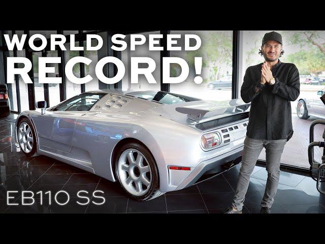 World Speed Record Bugatti AND Ferrari!