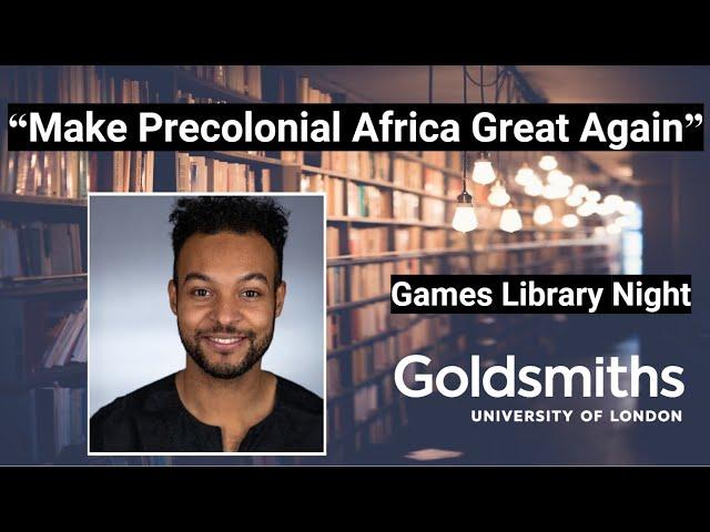 "Make Precolonial Africa Great Again" • Allan Cudicio