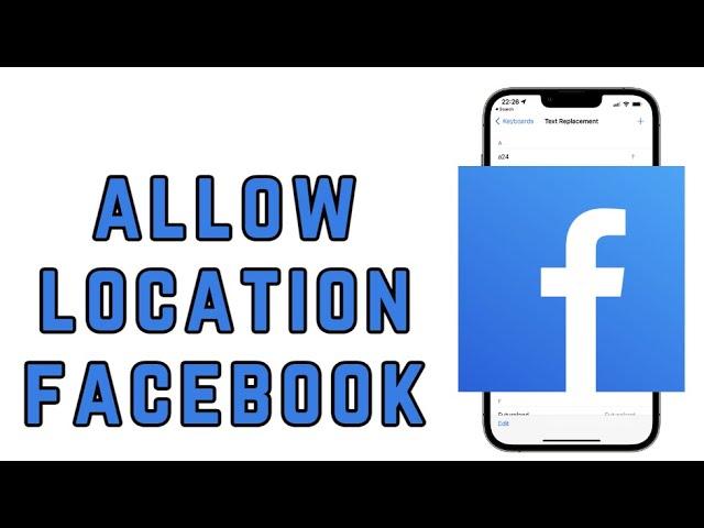 Allow location permission for Facebook (2025)