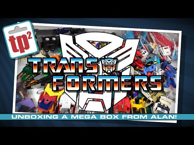 Unboxing a 'Mega' box of broken Transformers - Toy Polloi Two