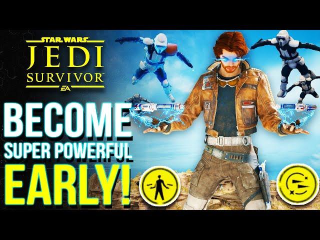 Star Wars Jedi Survivor - Totally Unlock These Best Skills Early & How TO Use Them (Tips & Tricks)