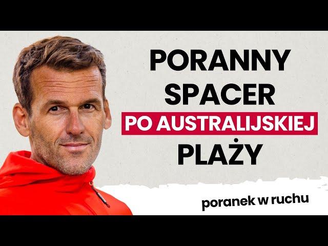 Spacer boso po plaży w Melbourne | Mateusz Kusznierewicz