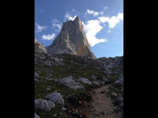 Naranjo de Bulnes (Picu Urriellu) ,Vía directa de Los Martinez GOPRO completa