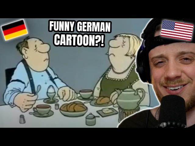 American Reacts to German Comedy | Loriot - The Egg