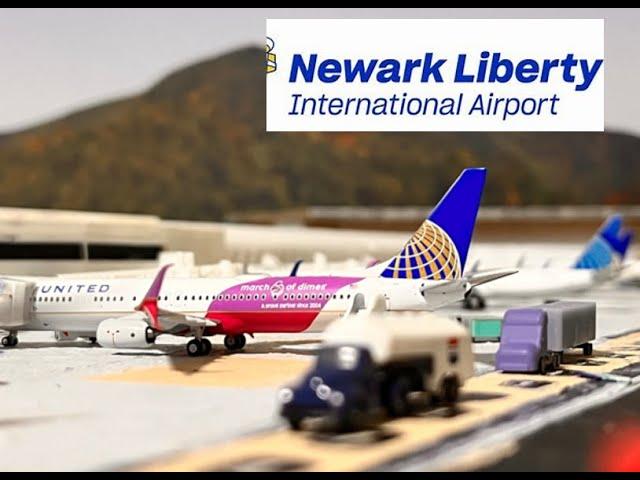 GeminiJets Newark Liberty International Model Airport Update-January 2025