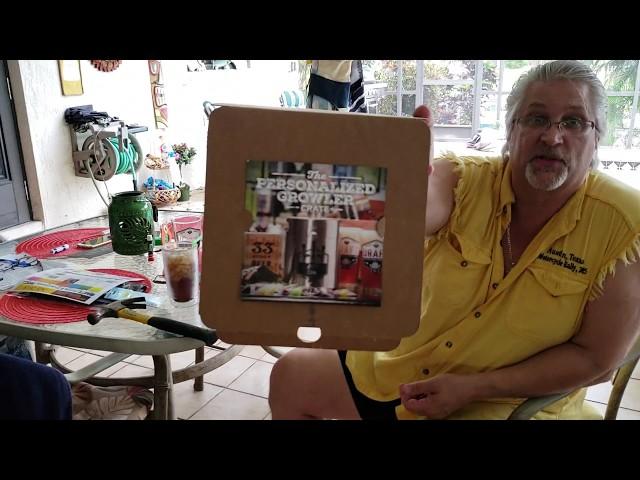 Dave Dettmann gets a BEER-thday gift from his son Matt!