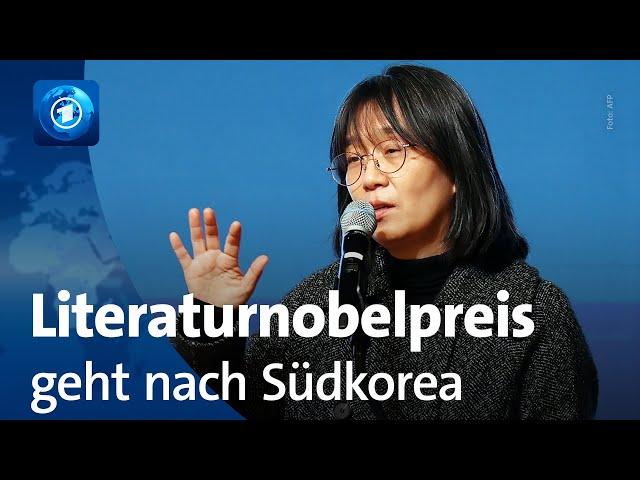 Südkoreanerin Han Kang erhält Nobelpreis für Literatur