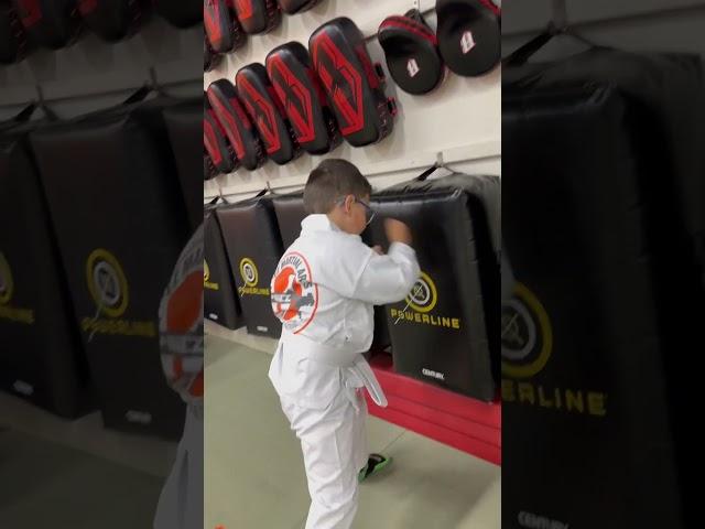 Karate Training for Kids  #karate #strong #skylerveselaj #familyvlog