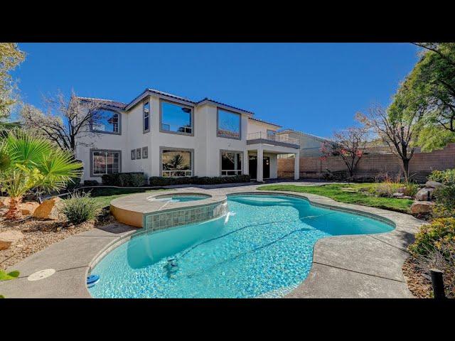 $1,350,000.00 Buys You In Las Vegas Today! Gated, 4BD, Office, Movie Room, Loft, 3CR & MORE!