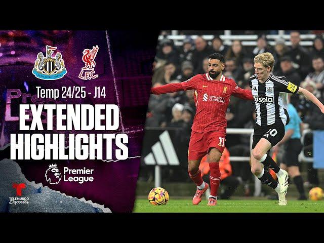 Newcastle United vs. Liverpool | Highlights Premier League | Jornada 14 | Telemundo Deportes