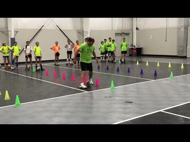 SuperSkills @ The Hustle Factory - Dribble thru the Cones