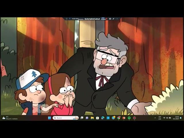 Simba (The Lion King), Dipper and Mabel Pines are crying about Mufasa and Grunkle Stan Gravity Falls