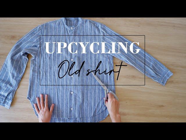 Upcycling Old Shirt | How To Transform Old Shirt Into A New One | Sewing Tutorial